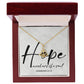 Anchor Necklace for Women Inspirational Necklace Motivational Necklace Christmas Gifts for Christians Hebrews 6:19 Gift Hebrews 6 19