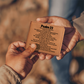 Psalm 23 Leather Wallet for Men - The Lord Is My Shepherd Bible Verse Wallet - Christian Gifts for Him