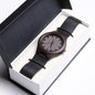 Engraved Wood Watch for Husband  Boyfriend Him, Anniversary Watch for Men