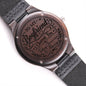 To My Boyfriend Watch - Boyfriend Birthday Gifts for Him - Engraved Wood Watch