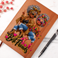 Gifts for Black Women - African American Women Journal - Best Friends Leather Notebook