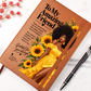 African American Gifts for Women - Black Women Friendship Gifts - To My Amazing Friend Sunflower Journal