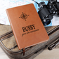 Busby Journal - Personalized Leather Journal Custom Name