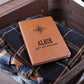 Albie Journal - Personalized Leather Journal Custom Name