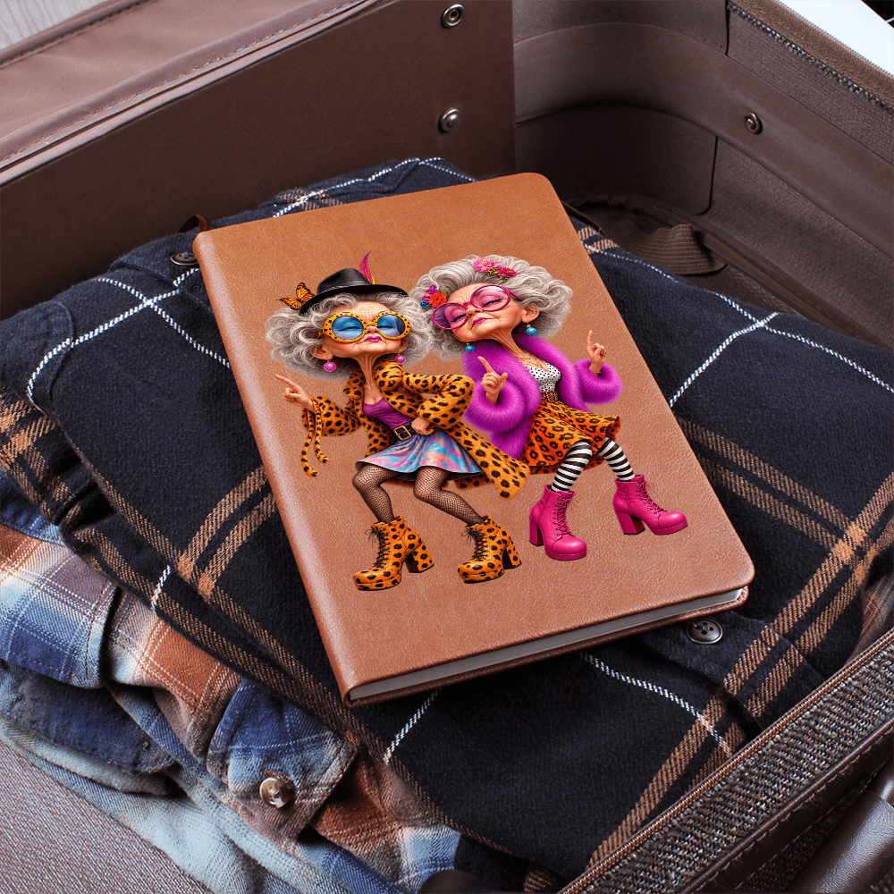 Journal for Women - Gifts for Best Friends Funny - Best Friend Birthday Gifts for Her - Leather Journal