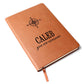 Caleb Journal - Personalized Leather Journal Custom Name