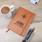 Aiden Journal - Personalized Leather Journal Custom Name
