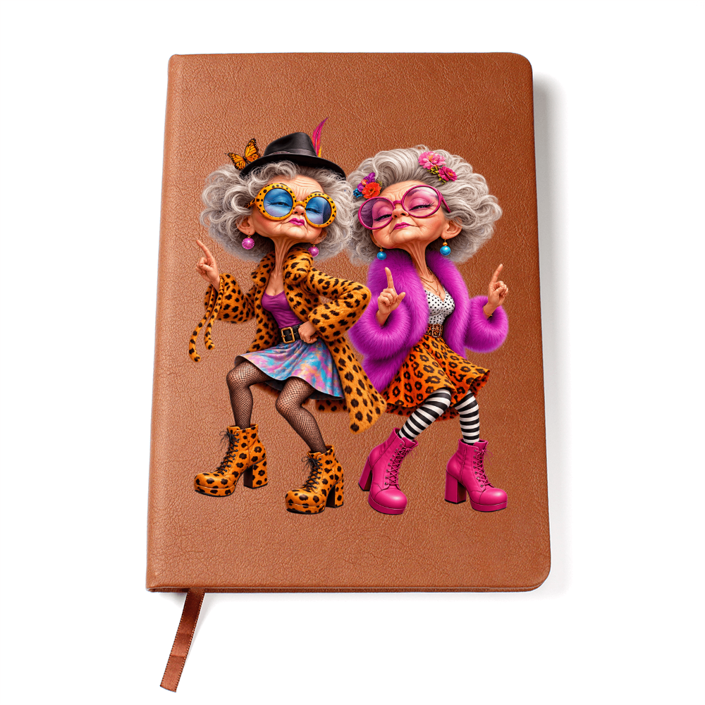 Journal for Women - Gifts for Best Friends Funny - Best Friend Birthday Gifts for Her - Leather Journal