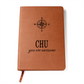 Chu Notebook - Personalized Leather Journal for Him