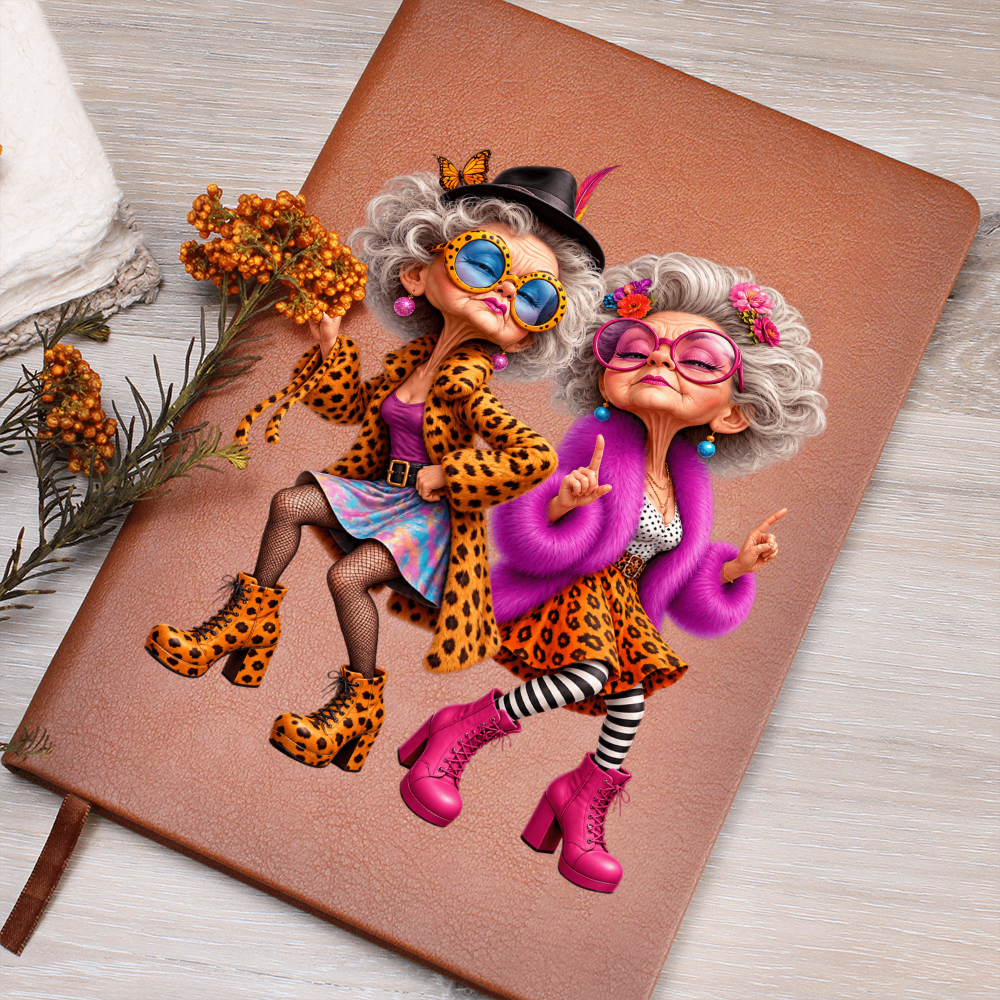 Journal for Women - Gifts for Best Friends Funny - Best Friend Birthday Gifts for Her - Leather Journal