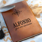 Alfonso Journal - Personalized Gifts for Men - Custom Name Leather Notebooks for Him