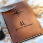 Al Journal - Personalized Gifts for Men - Custom Name Leather Notebooks for Him