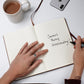 Aloysius Journal - Personalized Gifts for Men - Custom Name Leather Notebooks for Him