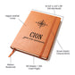 Cion Notebook - Personalized Leather Journal Men