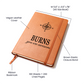 Burns Journal - Personalized Leather Journal Custom Name
