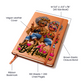 Gifts for Black Women - African American Women Journal - Best Friends Leather Notebook