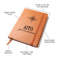 Aito Notebook - Personalized Leather Journal Men