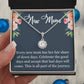 Mother’s Day Necklace for New Mom – Christmas or Birthday Gift for First Time Mother - 1st Time Mom Mother's Day Gift
