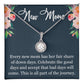 New Mom Necklace Gift, Eternal Hope Pendant Gift with Heartfelt Message Card, Baby Shower Push Present