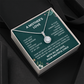 Thank You Mom Necklace – Gratitude Gift from Daughter or Son | Appreciation Jewelry for Mom - Thank You Mother's Day Gift - Thank You Gift for Mom