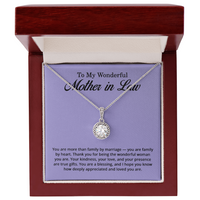 Load image into Gallery viewer, Mother-in-Law Gifts - To My Wonderful Mother in Law Necklace
