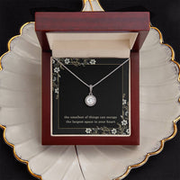 Load image into Gallery viewer, Expecting Mom Necklace – Mother’s Day or Christmas Gift for Mama to Be – Smallest Things Eternal Hope Pendant ShineOn Fulfillment
