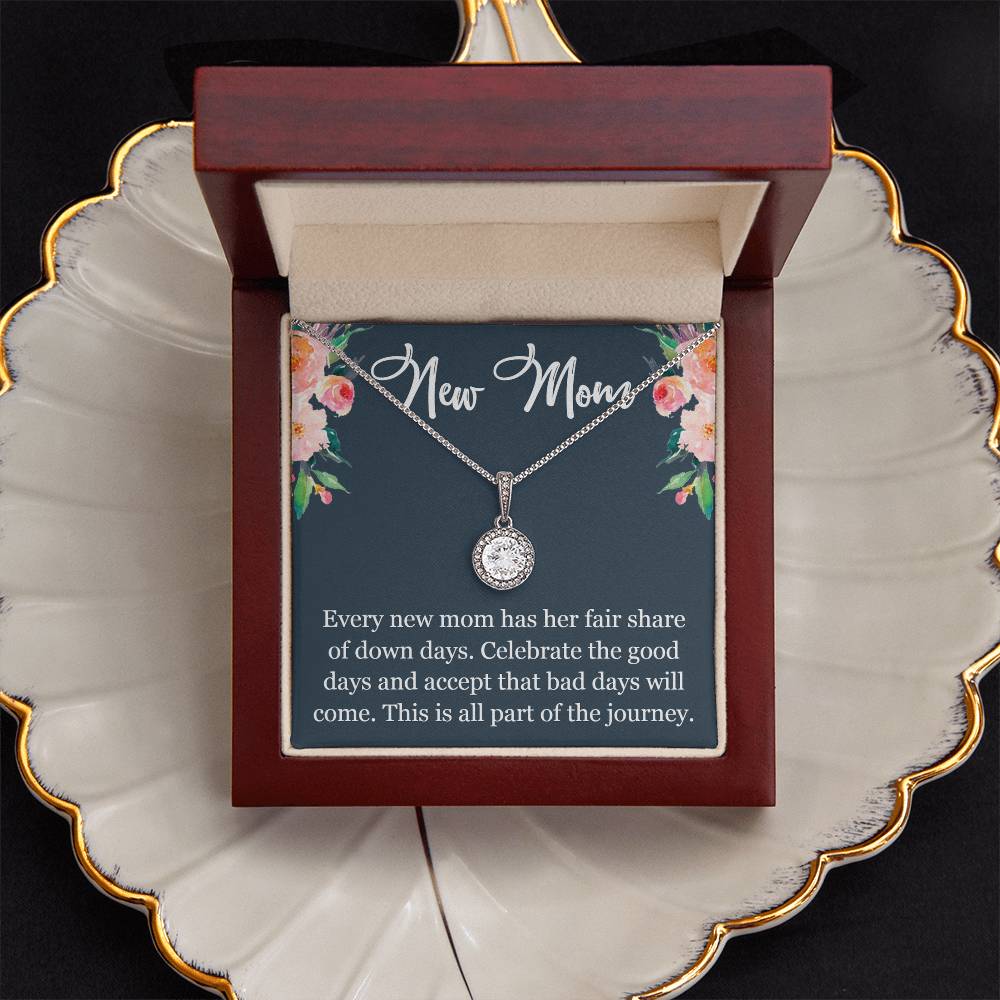 Mother’s Day Necklace for New Mom – Christmas or Birthday Gift for First Time Mother - 1st Time Mom Mother's Day Gift