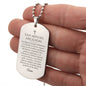 San Miguel Arcángel Collar Placa Militar, Oración de Protección, Regalo Católico Para Hombre