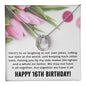 Best Friend 16th Birthday Gifts for Women Funny - 16th Birthday Necklace for Her