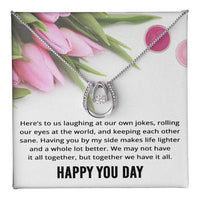 Load image into Gallery viewer, Happy You Day Gifts for Her - Friendship Necklace for Women
