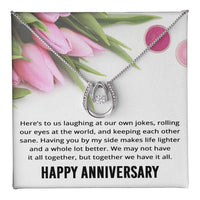 Load image into Gallery viewer, Anniversary Jewelry for Women - Necklace for Best Friend on Wedding Anniversary
