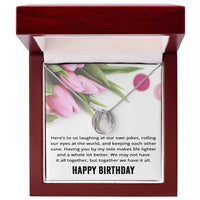 Load image into Gallery viewer, Regalo Para Mujer Cumpleaños - Funny Birthday Gifts for Best Friend - Friendship Necklace for Women
