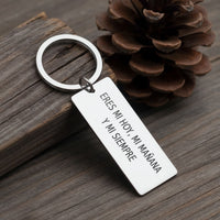 Load image into Gallery viewer, Regalos para Hombre - Llavero Personalizado para Esposo - Acero Inoxidable - Cumpleaños y Navidad
