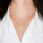 4‑Sided Personalized Bar Necklace for Mom – Kids’ Names Necklace – Engraved Mother’s Day Gift