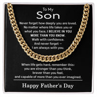 Load image into Gallery viewer, Fathers Day Gifts for Son from Mom
