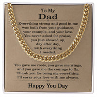 Load image into Gallery viewer, Birthday Necklace for Dad, Birthday Gift Ideas for Dad from Daughter
