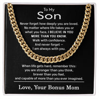 Load image into Gallery viewer, Son Gifts from Bonus Mom - Bonus Son Gift
