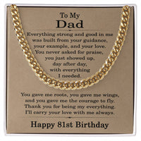 Load image into Gallery viewer, 81st Birthday Gifts for Dad
