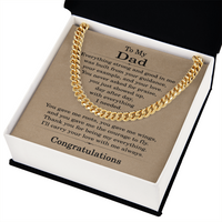 Load image into Gallery viewer, Congratulations Gift for Dad, Graduation Gift for Dad
