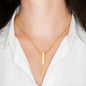 4‑Sided Personalized Bar Necklace for Mom – Kids’ Names Necklace – Engraved Mother’s Day Gift