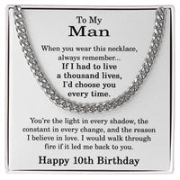 Load image into Gallery viewer, 10th Birthday Gift for Him - Boyfriend Gifts for Him
