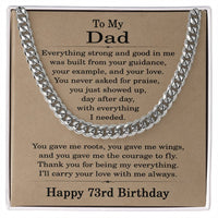 Load image into Gallery viewer, 73rd Birthday Gifts for Dad

