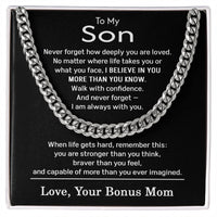 Load image into Gallery viewer, Son Gifts from Bonus Mom - Bonus Son Gift
