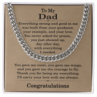 Load image into Gallery viewer, Congratulations Gift for Dad, Graduation Gift for Dad
