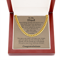 Load image into Gallery viewer, Congratulations Gift for Dad, Graduation Gift for Dad
