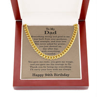 Load image into Gallery viewer, 94th Birthday Gifts for Dad
