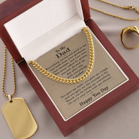 Load image into Gallery viewer, Birthday Necklace for Dad, Birthday Gift Ideas for Dad from Daughter
