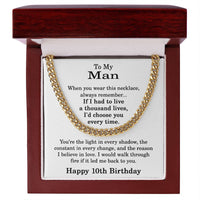 Load image into Gallery viewer, 10th Birthday Gift for Him - Boyfriend Gifts for Him
