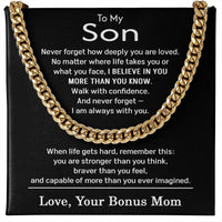 Load image into Gallery viewer, Son Gifts from Bonus Mom - Bonus Son Gift

