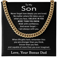 Load image into Gallery viewer, Son Gifts from Bonus Dad - Bonus Son Gift
